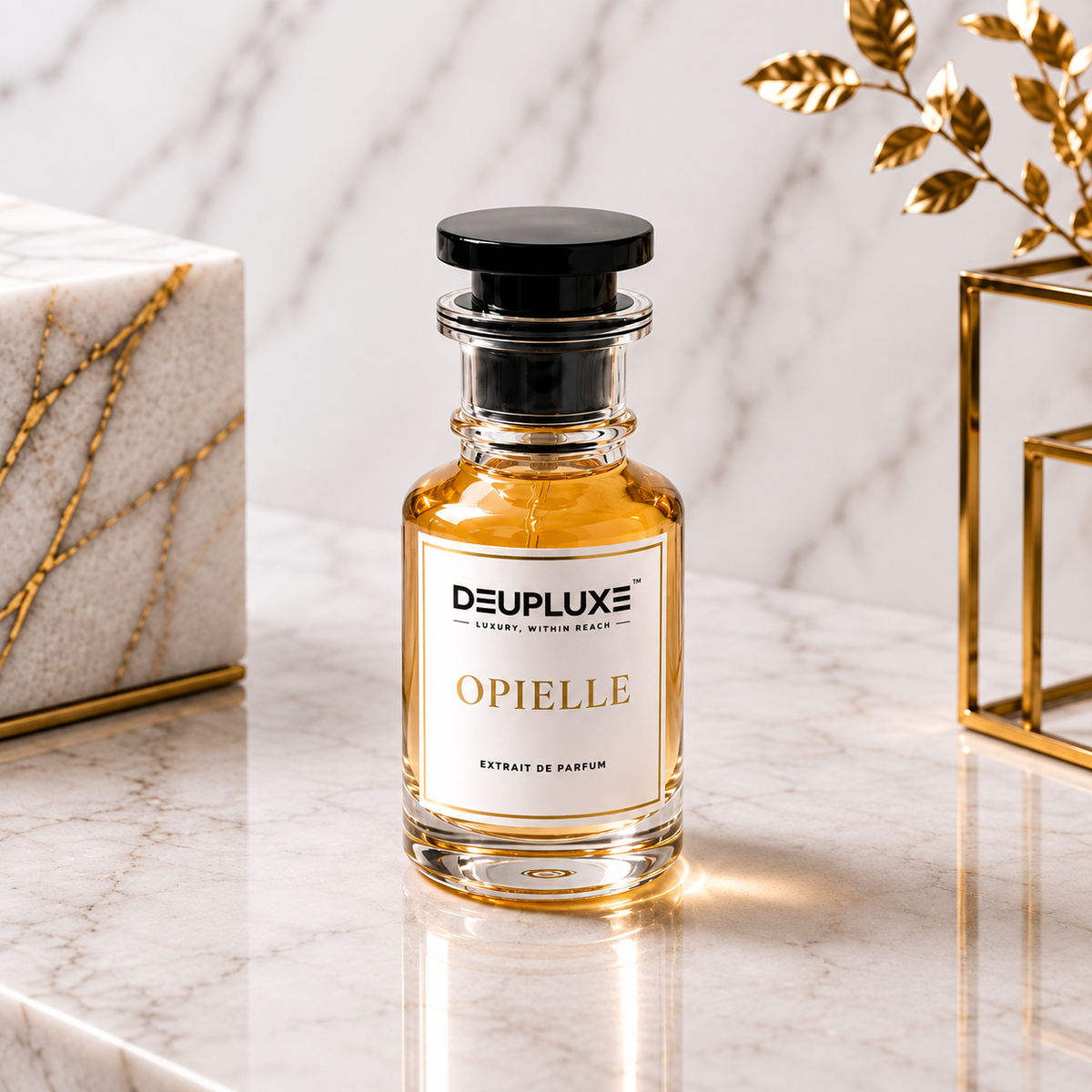 Deupluxe Opielle | Inspired By Black Opium | Pink Pepper, Orange Blossom & Pear | Extrait De Parfum (50 ML)