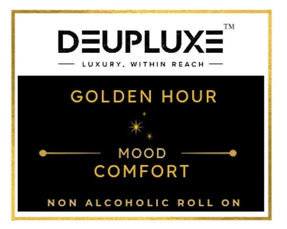 Deupluxe Golden Hour | Comfort | Vanilla & Amber | Non Alcoholic Roll On Perfume