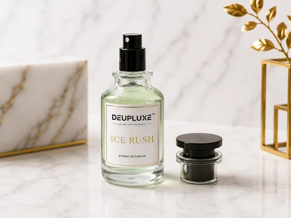 Deupluxe Ice Rush | Inspired By Hawas Ice | Bergamot, Apple & Mint | Extrait De Parfum