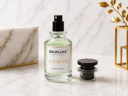 Deupluxe Ice Rush | Inspired By Hawas Ice | Bergamot, Apple & Mint | Extrait De Parfum
