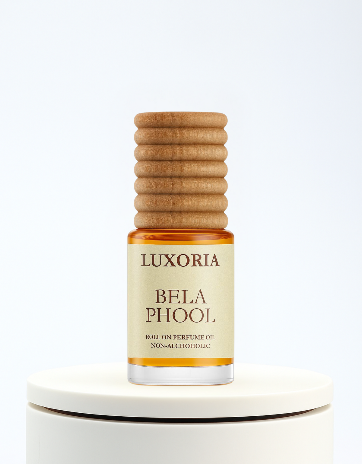 Luxoria Bela Phool (Jasmine) Attar | Premium Non-Alcoholic Roll-On Perfume Oil | Long Lasting Floral Fragrance | 7 ML