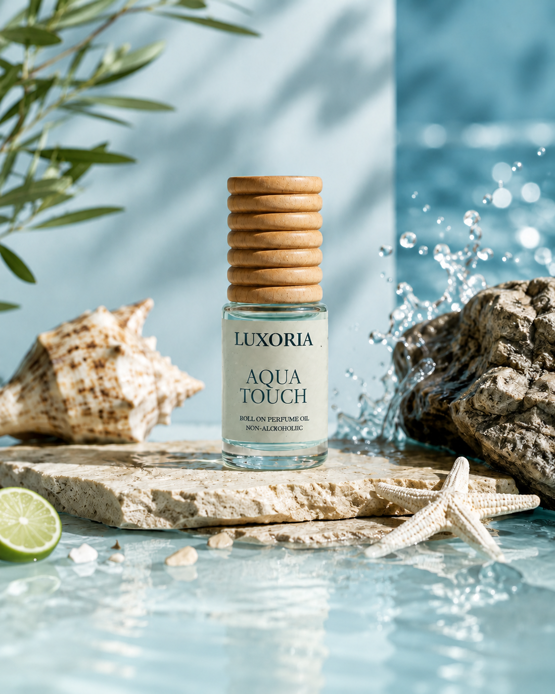 Luxoria Aqua Touch – Fresh Aquatic Non-Alcoholic Roll-On Perfume Oil
