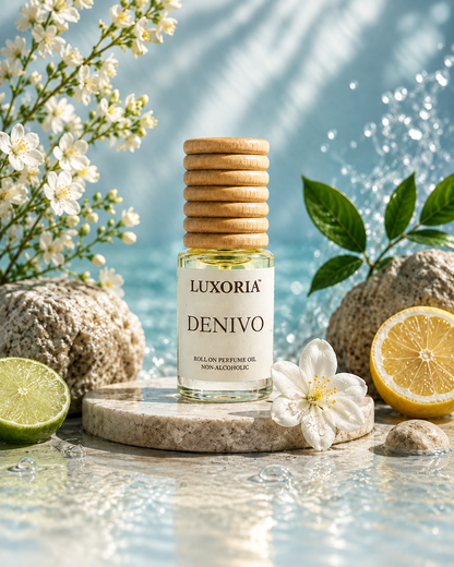 Luxoria Denivo Attar – Premium Non-Alcoholic Roll-On Perfume Oil