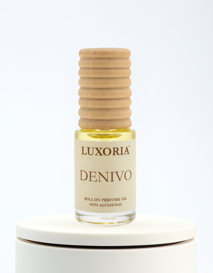 Luxoria Denivo Attar – Premium Non-Alcoholic Roll-On Perfume Oil