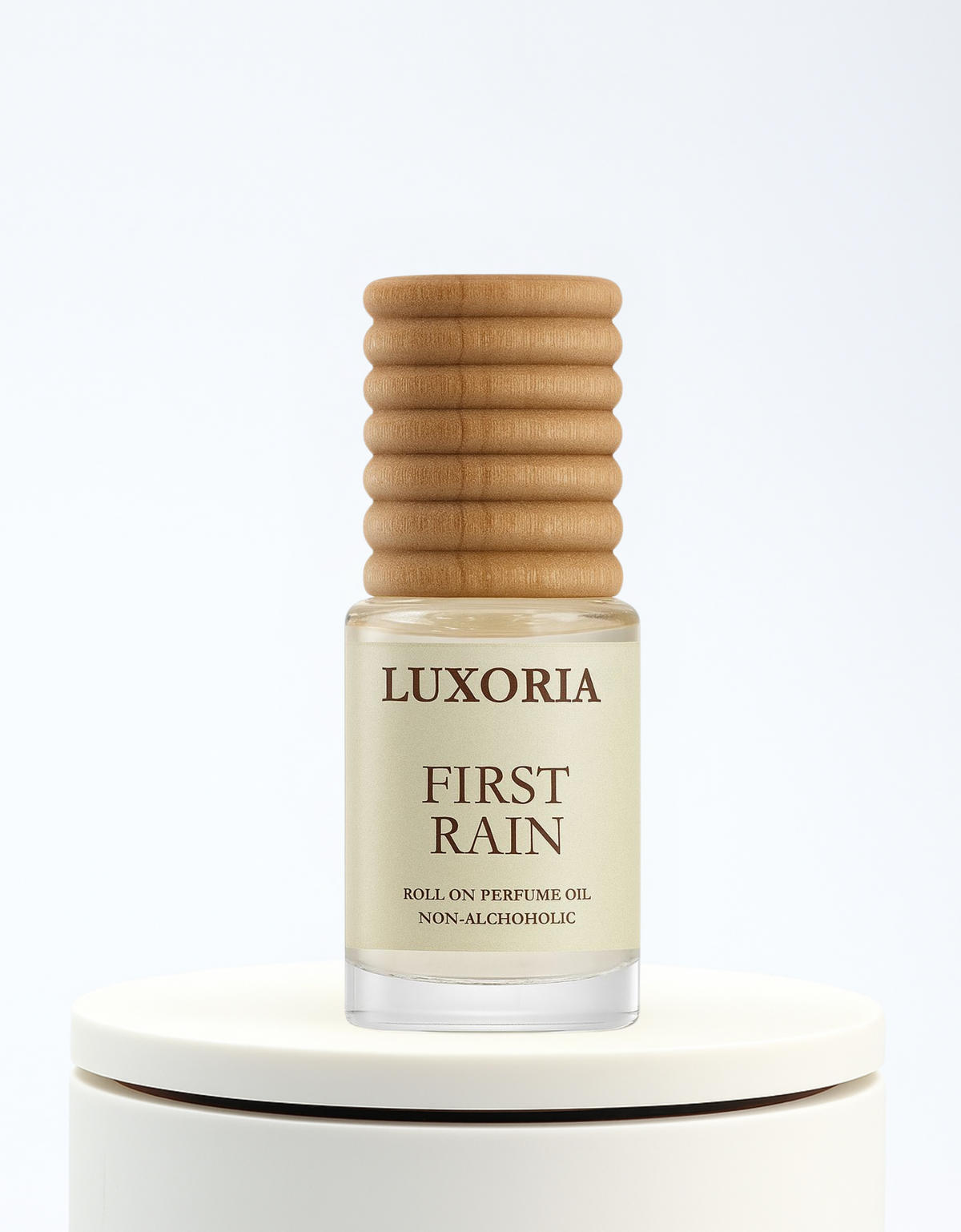Luxoria First Rain Attar | Premium Non-Alcoholic Roll-On Perfume Oil | Fresh Earthy Fragrance | Luxoria
