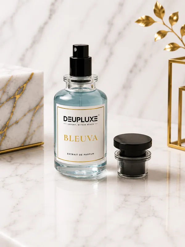 Deupluxe Bleuva | Inspired By Bleu D Chanel | Grapefruit, Lemon & Mint | Extrait De Parfum