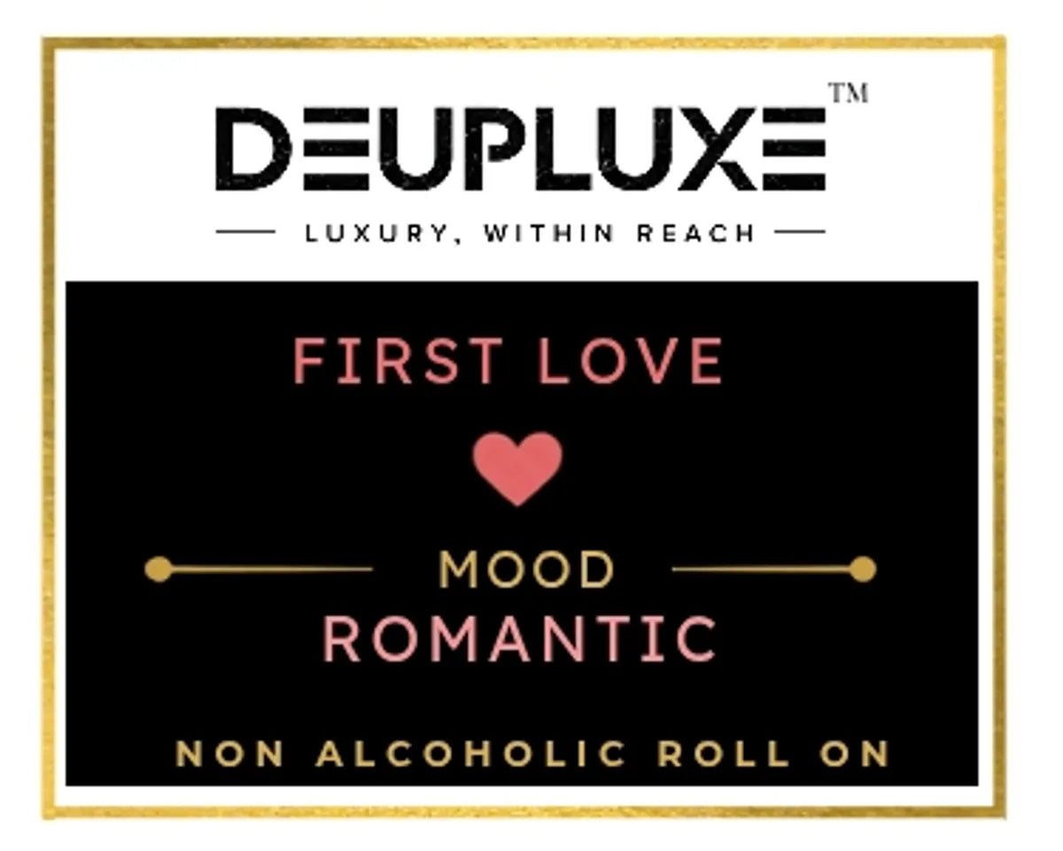 Deupluxe First Love | Romantic | Rose & Floral | Non Alcoholic Roll On Perfume (4 ML)