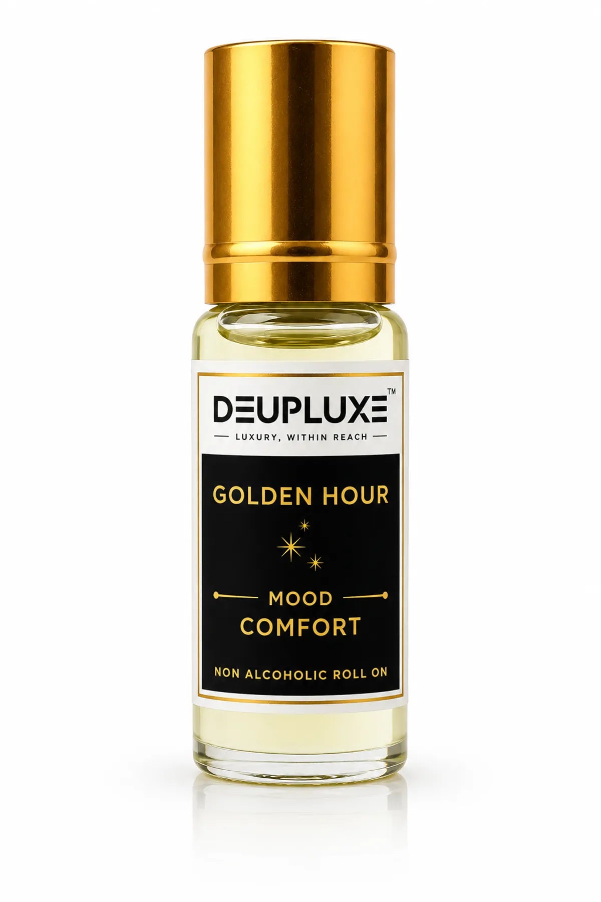 Deupluxe Golden Hour | Comfort | Vanilla & Amber | Non Alcoholic Roll On Perfume