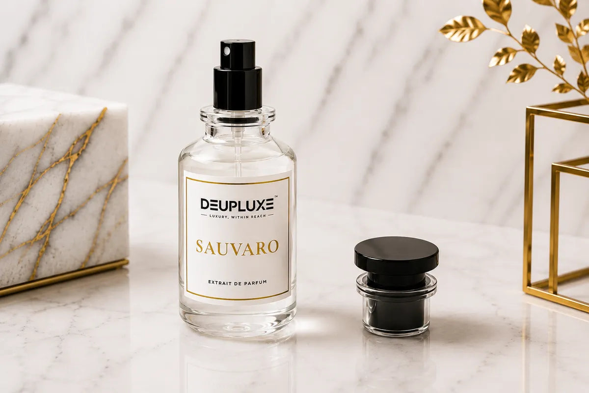 Deupluxe Sauvaro | Inspired By Sauvage | Bergamot & Pepper | Extrait De Parfum