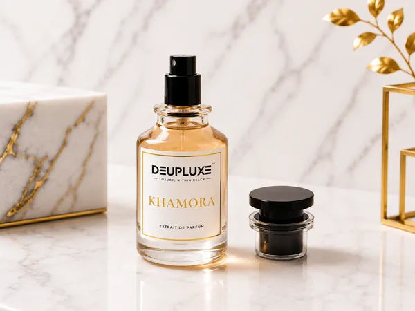 Deupluxe Khamora | Inspired By Khamrah | Cinnamon, Nutmeg & Bergamot | Extrait De Parfum