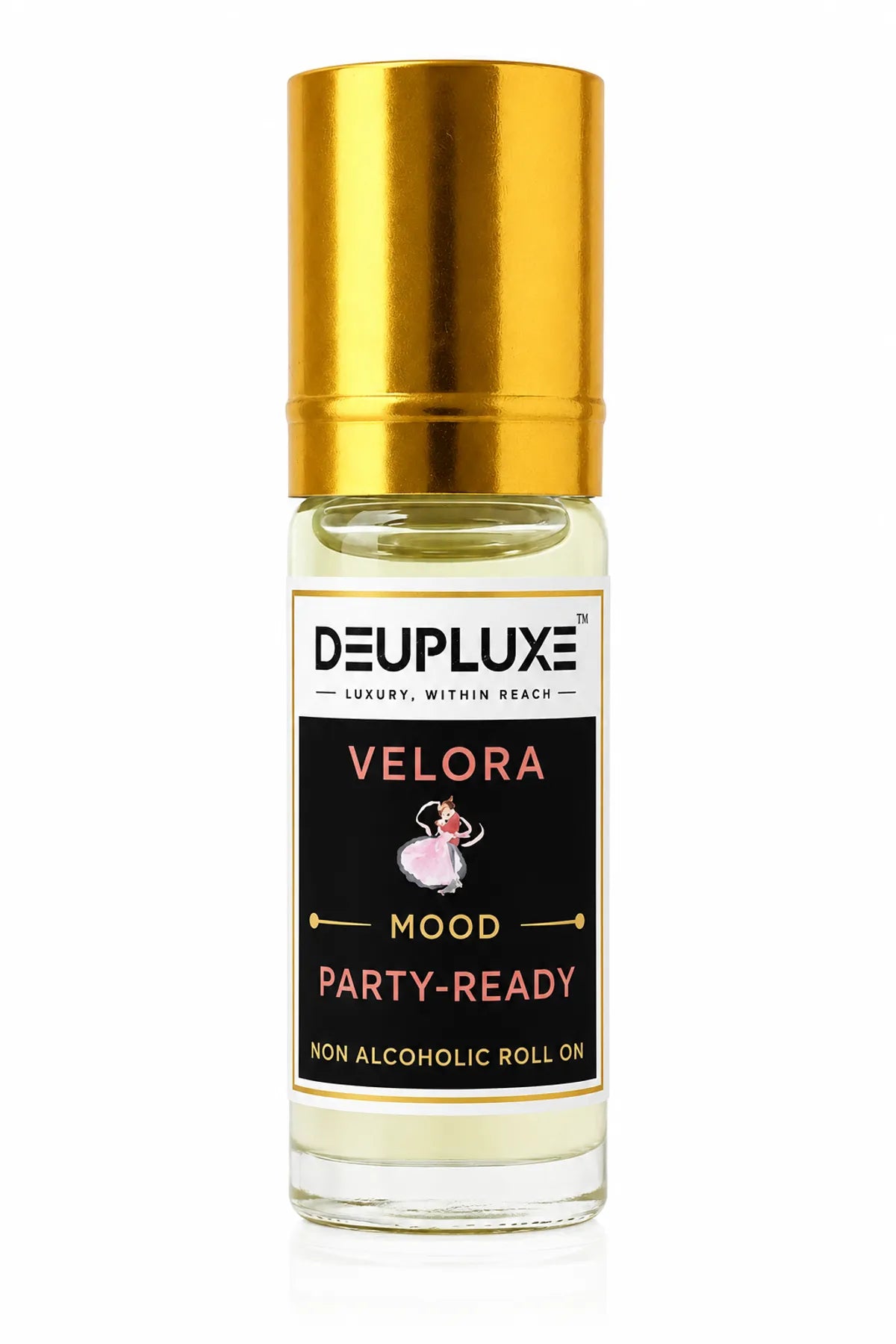 Deupluxe Velora | Party Ready | Floral Bouquet | Non Alcoholic Roll On Perfume (4 ML)