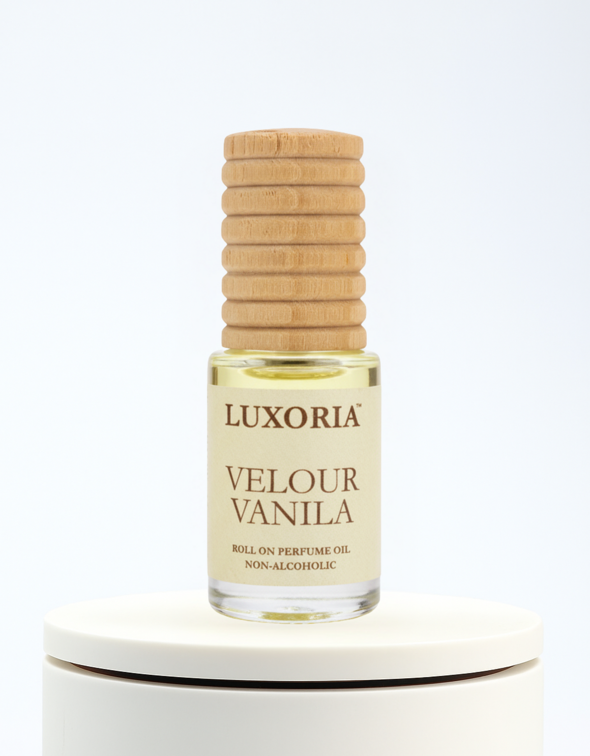 Luxoria Velour Vanila Attar | Long Lasting Premium Non-Alcoholic Roll On Perfume Oil | Vanilla Oud Fragrance | 7 ML