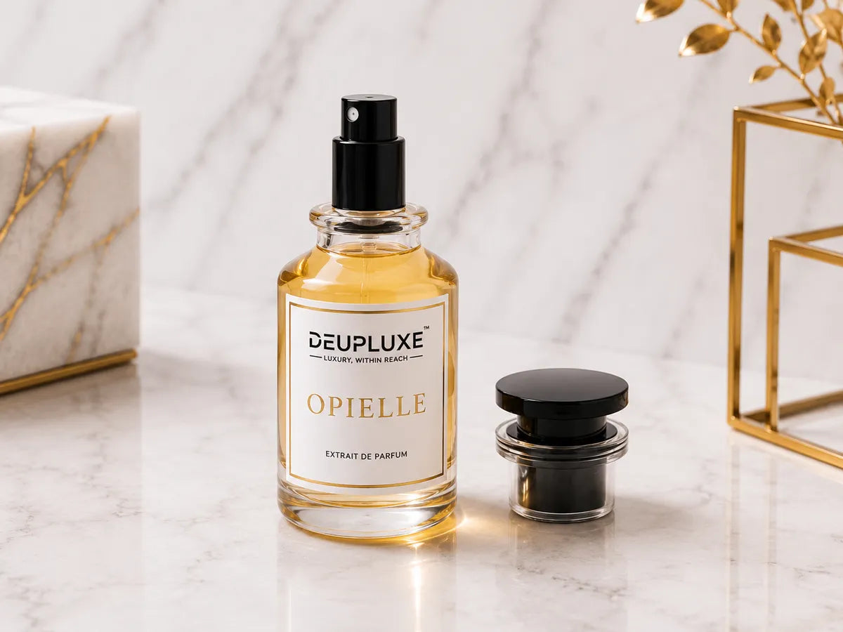 Deupluxe Opielle | Inspired By Black Opium | Pink Pepper, Orange Blossom & Pear | Extrait De Parfum