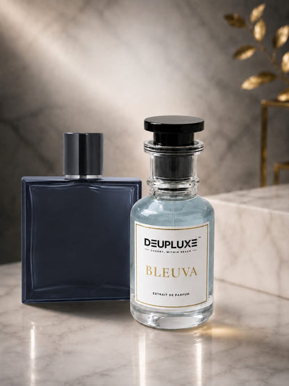 Deupluxe Bleuva | Inspired By Bleu D Chanel | Grapefruit, Lemon & Mint | Extrait De Parfum